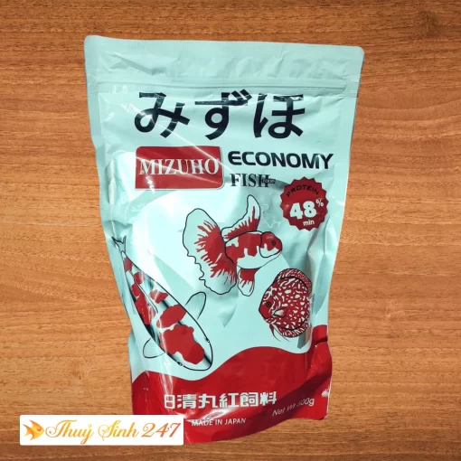 Cám Nhật Mizuho Economy Fish Food Túi 500g - Thức Ăn Chìm Cho Cá Vàng